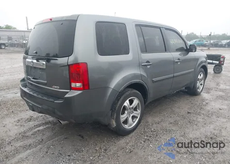 2013 Honda Pilot Exl из США, поврежденный, VIN 5FNYF4H51DB076570